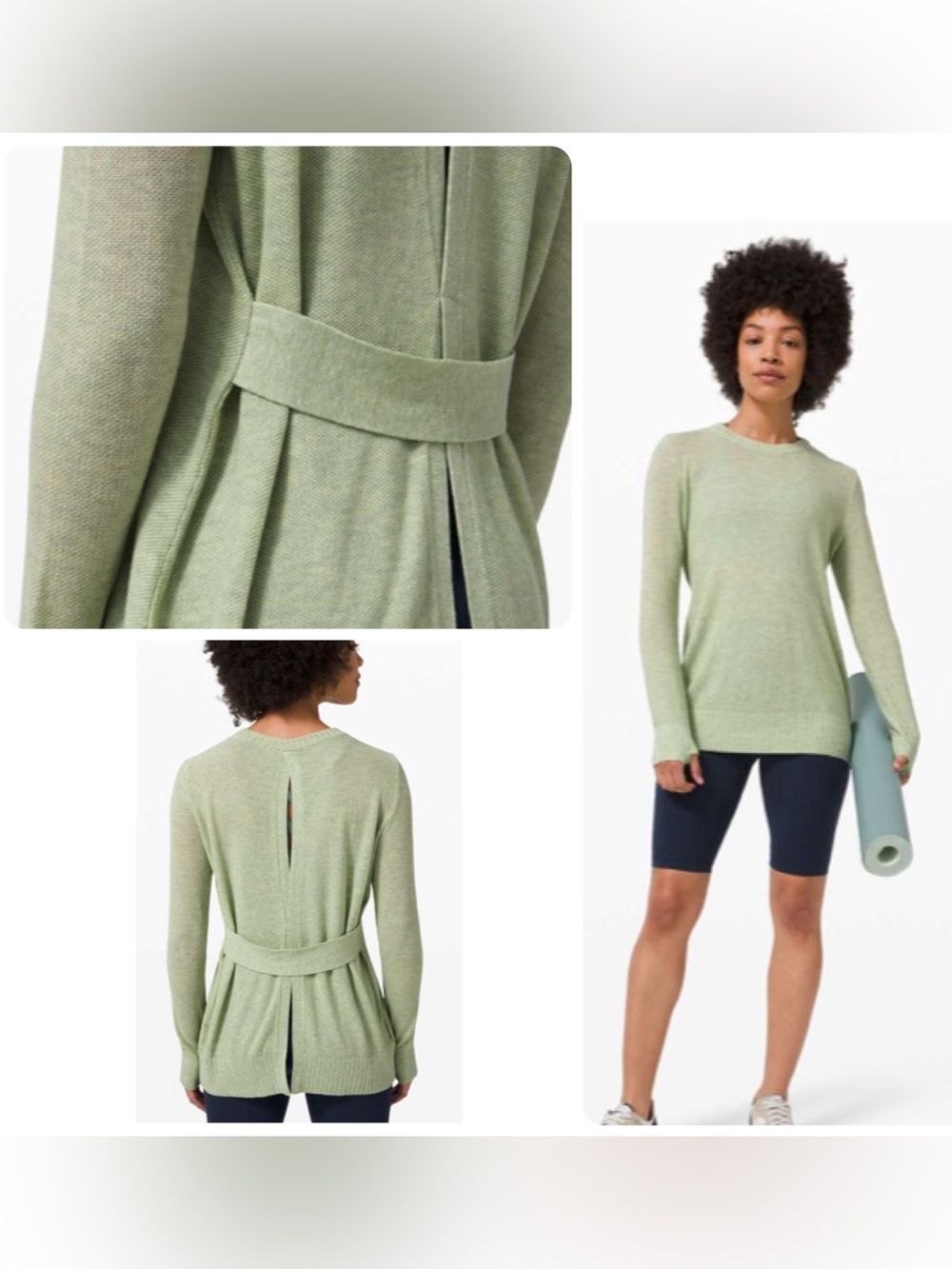 Lululemon Sincerely Yours Sweater *Heathered Springtime (US 8)